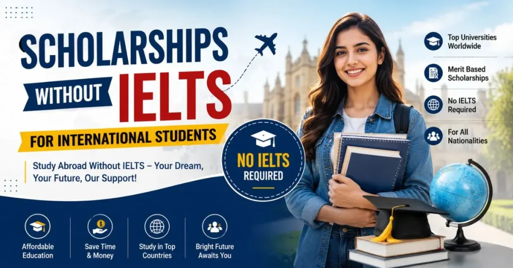 Scholarships Without IELTS for International Students scholarships without ielts for international students
