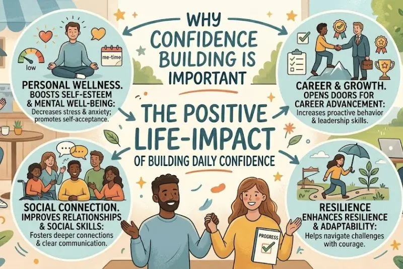 Why is Confidence Building Tips for Everyday Life Important