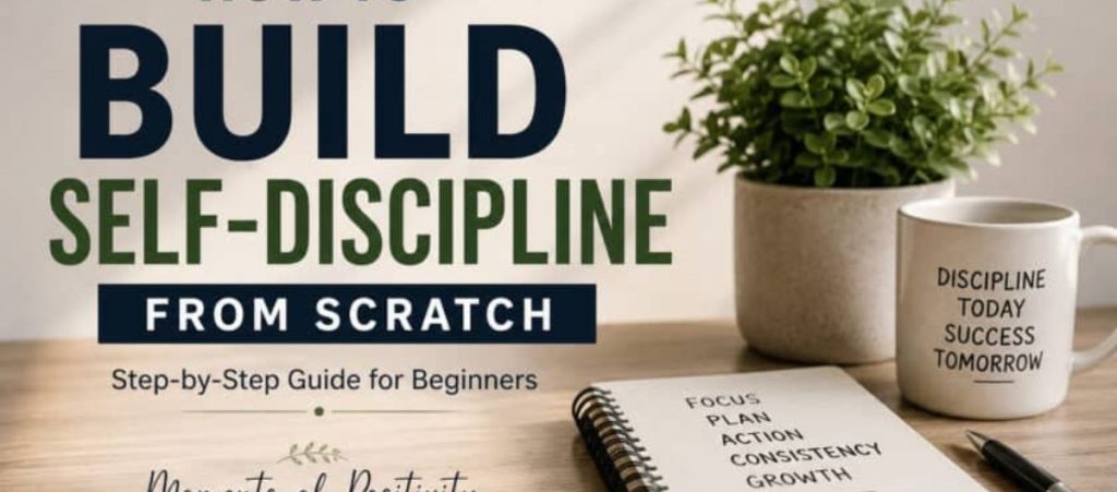 how to build self-discipline a complete guide to master your habits and stay consistent