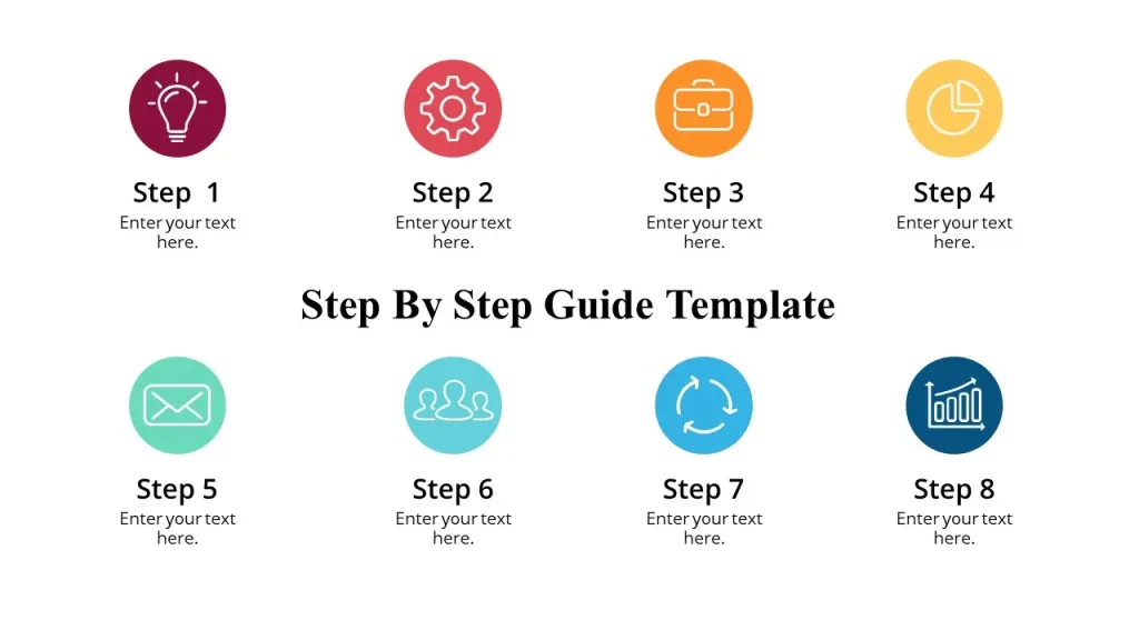 step by step guide template
