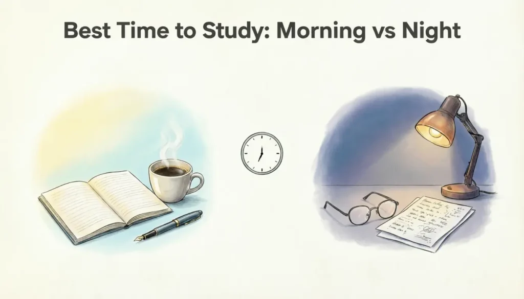 what is best time to study